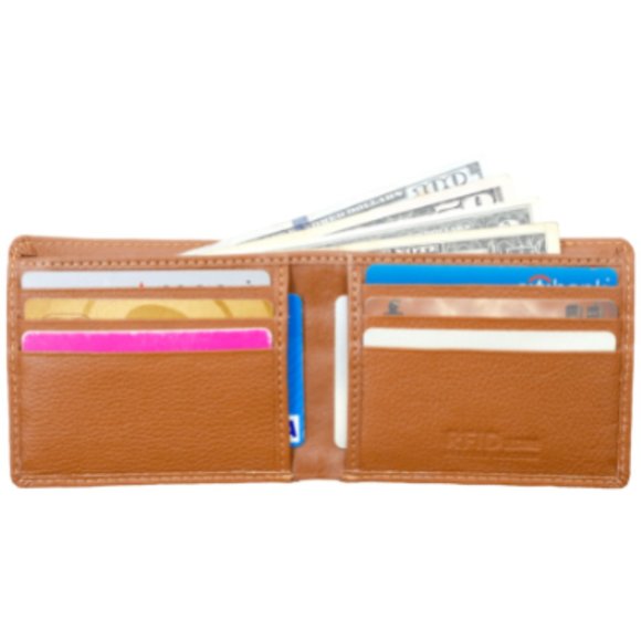 Premium Leather Men Wallet with RFID Blocking - Picture 4 of 7